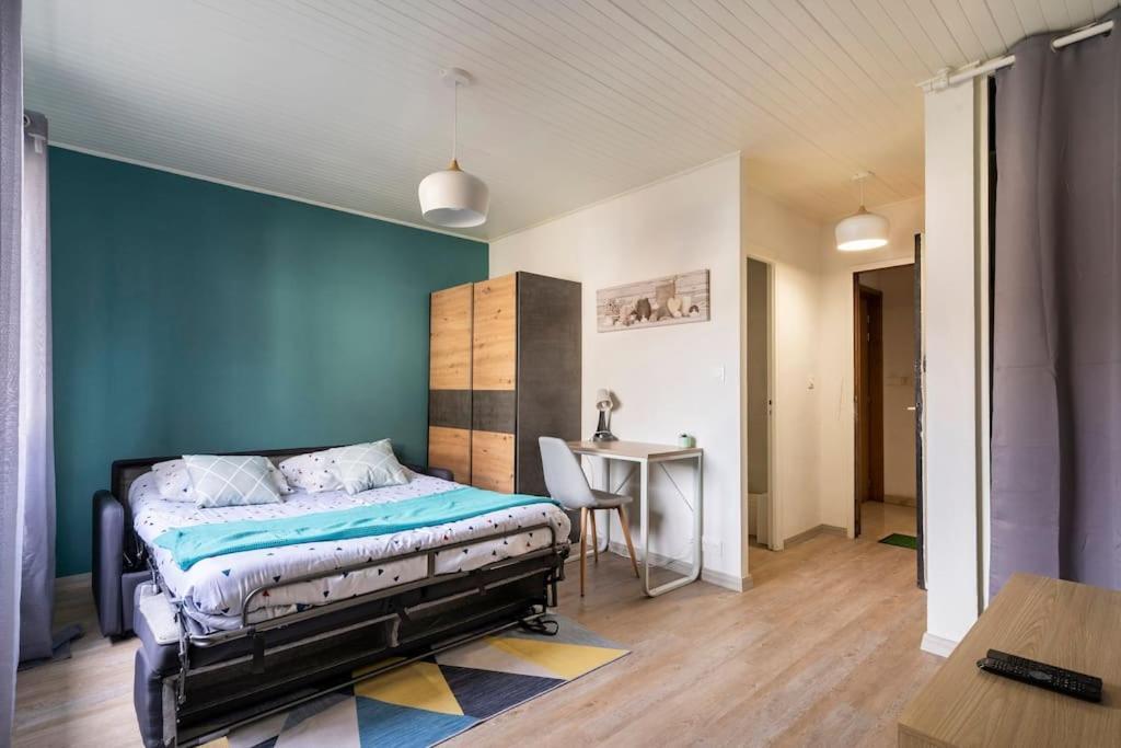 Studio Cosy Proche Du Centre + Parking Gratuit Cluses Kültér fotó
