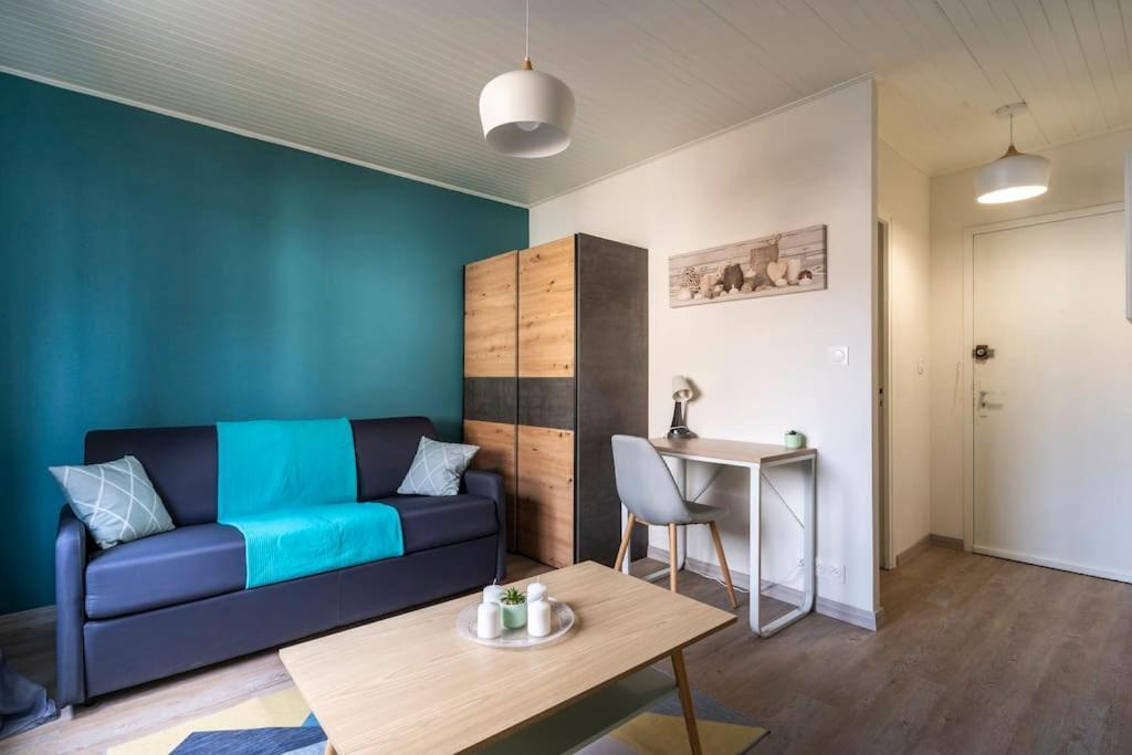 Studio Cosy Proche Du Centre + Parking Gratuit Cluses Kültér fotó