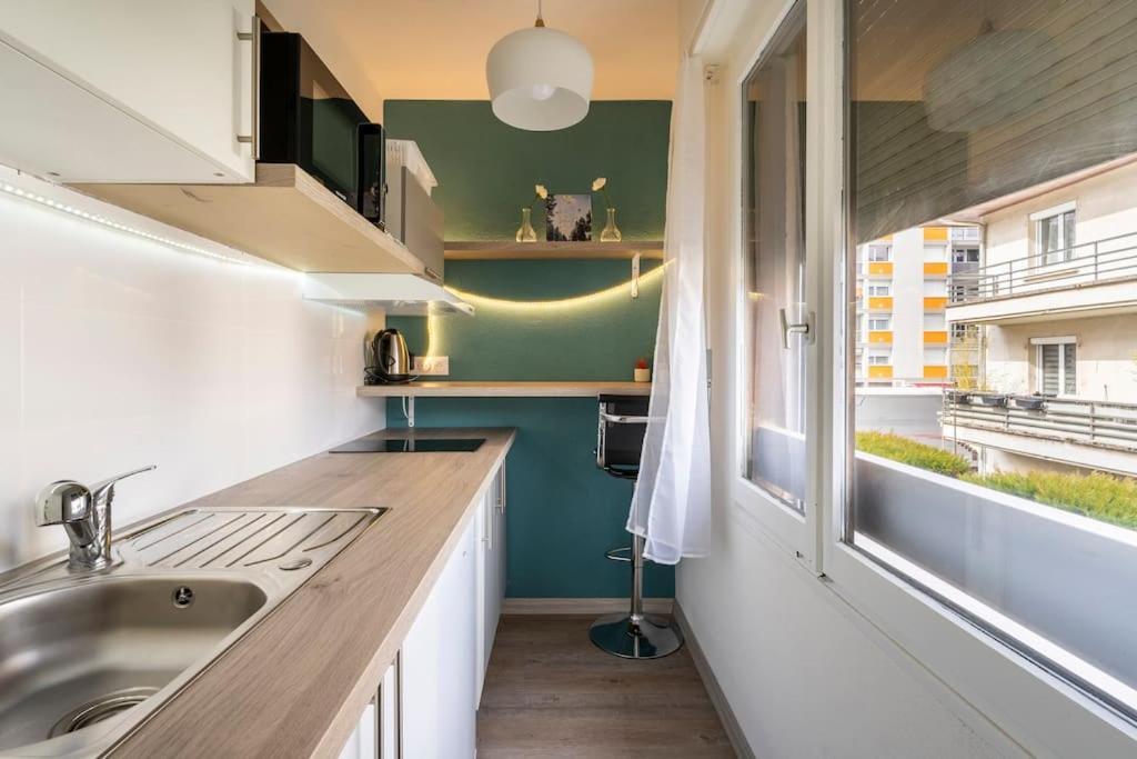 Studio Cosy Proche Du Centre + Parking Gratuit Cluses Kültér fotó
